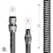 Flextron Gas Line Hose 1/2'' O.D. x 24'' Length 3/8" FIP x MIP Fittings, Stainless Steel Flexible Connector FTGC-SS38-24I - alternate 2